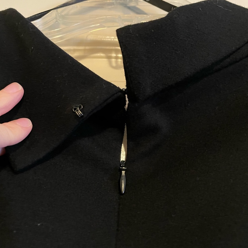 Calvin Klein Black Dress. Size 6P. - Picture 6 of 11